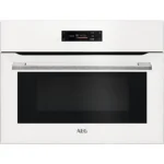 Microondas con horno - AEG Serie 6000 KMK721880W, Blanco