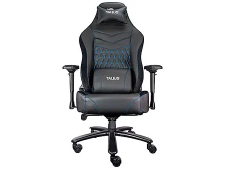 Silla gaming - TALIUS TAL-MAMUT-BLU, hasta 170,0 kg, NegroAzul
