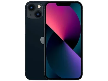 APPLE iPhone 13 Midnight, Negro, Móvil iOS, 256 GB, 4 GB RAM, 6,1  OLED, Ceramic Shield, Anti-huellas, Chip A15 Bionic, 3240 mAh