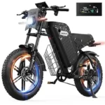 Crossbike - VARUN X-Plorer Beast, Bicicleta eléctrica, 250W, blanco y negro